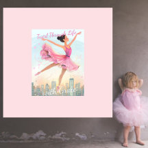 Ballerine tourbillonnante capricieuse avec grâce s