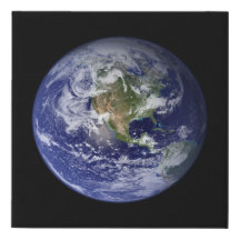 Blue Marble Globe Ouest