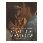 Cadeau de mariage photo moderne