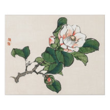 Camelia par Kōno Bairei Faux Imprimer