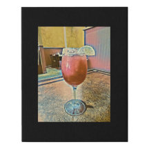 Canvas noir multimédia numérique