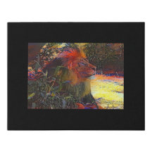 Canvas noir multimédia numérique