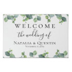 Chic Aquarelle Eucalyptus Mariage Bienvenue