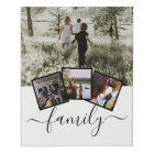 Collage de photos de famille personnalisé