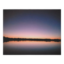 Coucher de soleil au lac Boulder