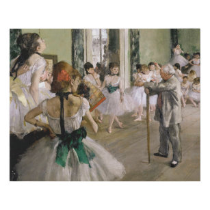 Imitation Canevas Edgar Degas - Classe Danse