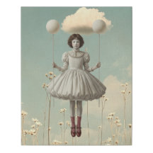 La Fille et son Nuage | Livre de Contes Surréalist