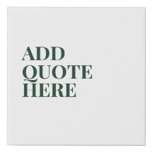Motivational Créez Votre Propre Devis Green Faux C