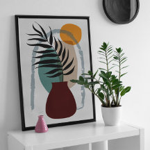 Paysage Abstrait Boho,