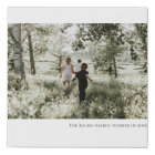 Photo et texte personnalisés