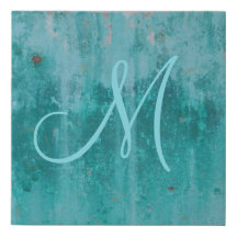 Rouille Turquoise | Monogramme