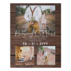 Rustic Vow Renouvellement Anniversaire Photo Idée 