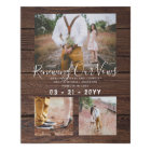 Rustic Vow Renouvellement Anniversaire Photo Idée