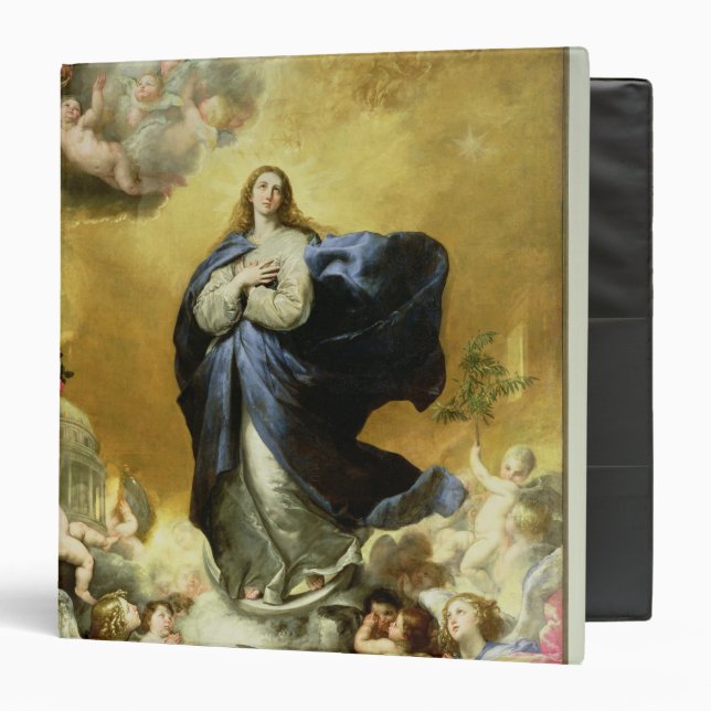Immaculate Conception, 1635 Binder (Front/Inside)