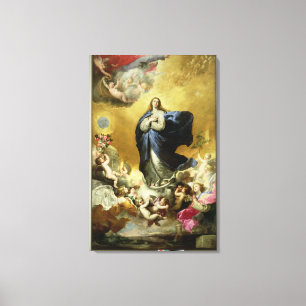 Immaculate Conception, 1635 Canvas Print