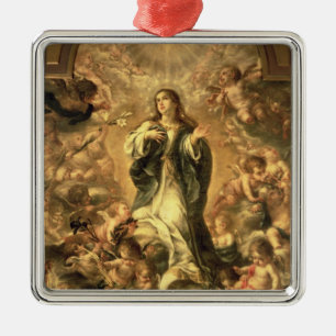 Immaculate Conception, 1670-1672 Metal Ornament