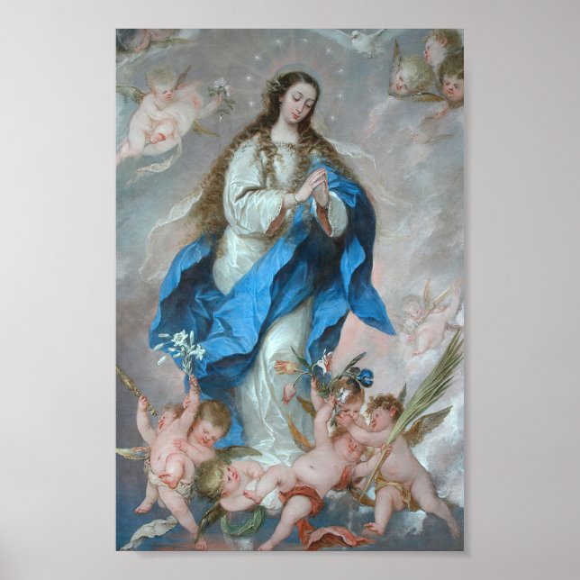 Immaculate Conception Assumption Virgin Antolinez Poster (Front)