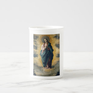 Immaculate Conception by Zurbarán Bone China Mug