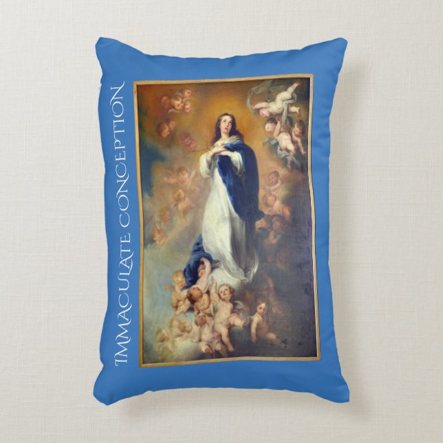IMMACULATE CONCEPTION DECORATIVE PILLOW (Front(Vertical))