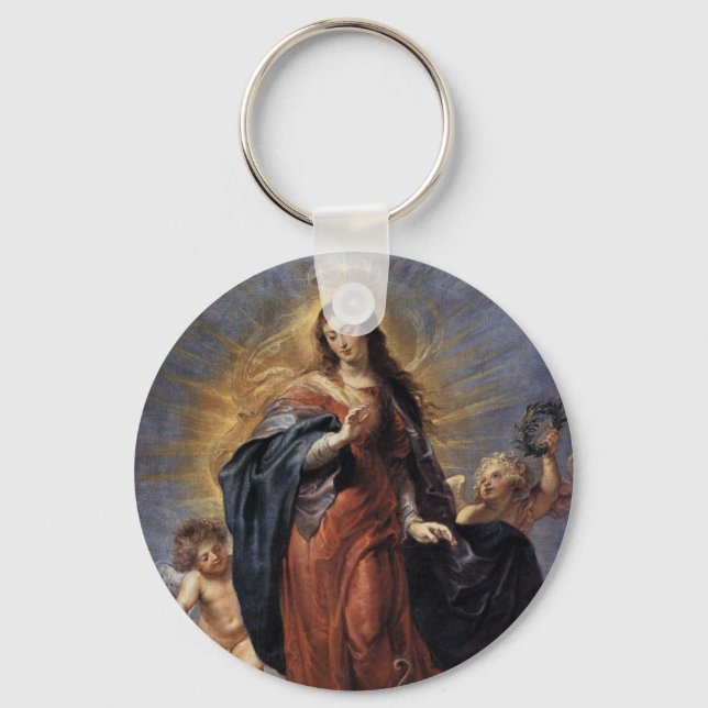 Immaculate Conception Keychain (Front)