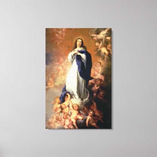 Immaculate Conception of the Escorial, c.1678 Canvas Print (Front)