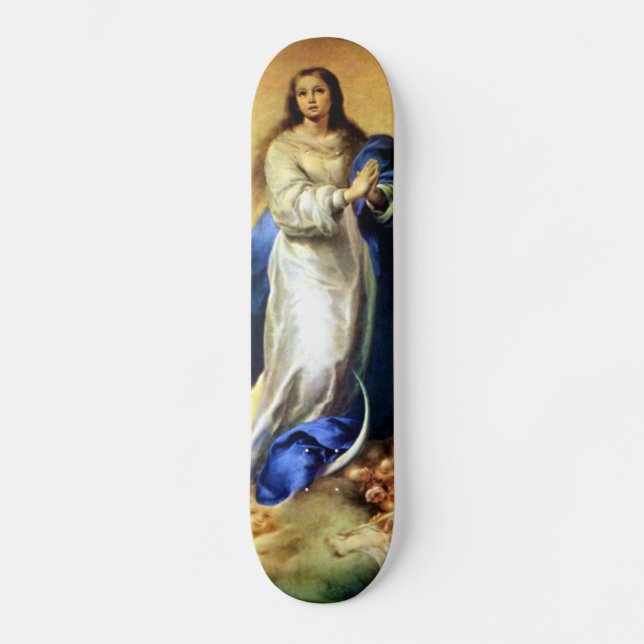 Immaculate Conception of Virgin Mary - Murillo Skateboard (Front)