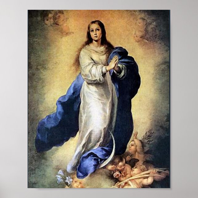 Immaculate Conception Virgin Mary 01A Poster (Front)