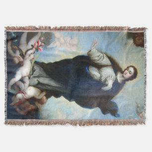 Immaculate Conception Virgin Mary Assumption 05 Throw Blanket
