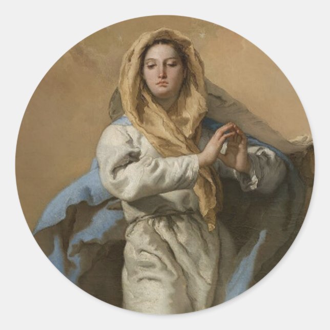 Immaculate Conception Virgin Mary Stickers  (Devant)