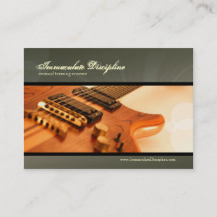 Immaculate Discipline Chubby Business Cards