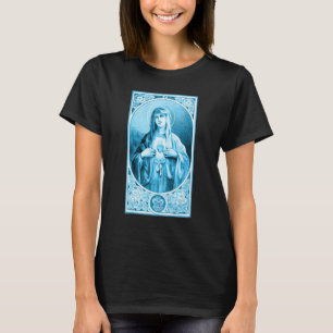 Immaculate Heart Of Mary Ave Maria Our Catholic Vi T-Shirt