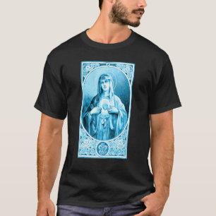 Immaculate Heart Of Mary Ave Maria Our Catholic Vi T-Shirt