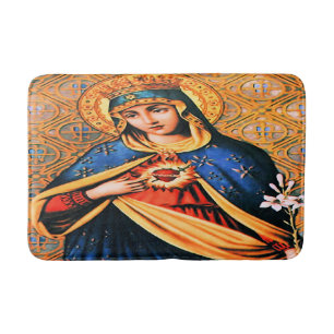 Immaculate Heart of Mary Bath Mat