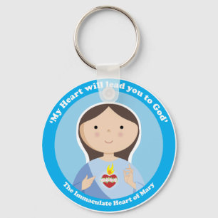 Immaculate Heart of Mary Keychain