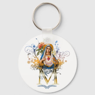 Immaculate Heart of Mary Keychain