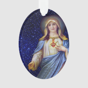 Immaculate Heart of Mary Ornament