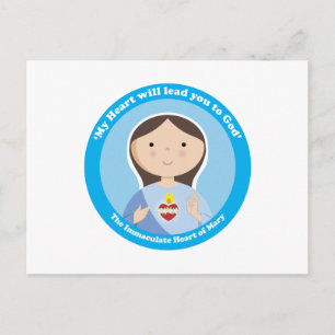 Immaculate Heart of Mary Postcard