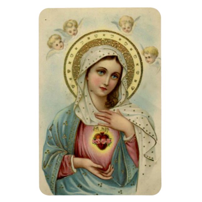 Immaculate Heart of Mary Refrigerator/CAR Magnet (Vertical)