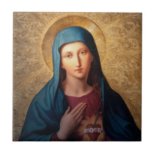 Immaculate Heart of Mary Tile