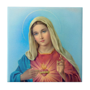 Immaculate Heart of Mary Tile