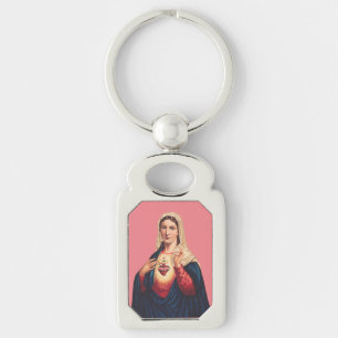 Immaculate Heart of Virgin Mary Keychain