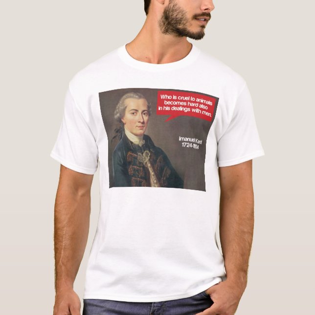 Immanuel Kant T shirt (Front)