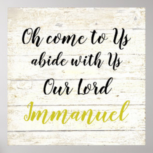 Immanuel  poster