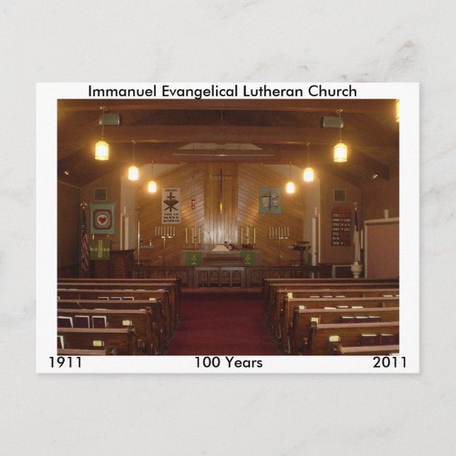Immanuel Sanctuary Postcard (Front)