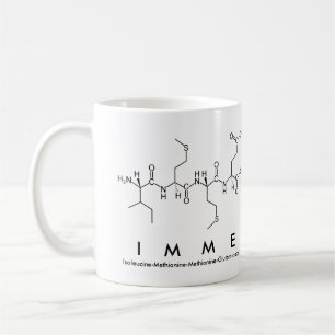 Imme peptide name mug