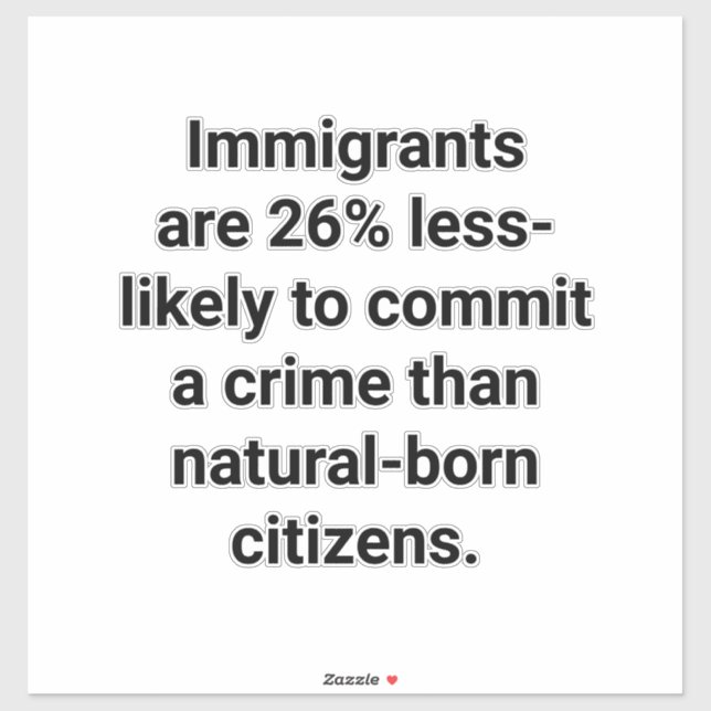 Immigrants Commit Less Crimes Hankamer Artjunkhaus (Sheet)