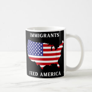 Immigrants Feed America Refugee Rights Liberal Ant Coffee Mug