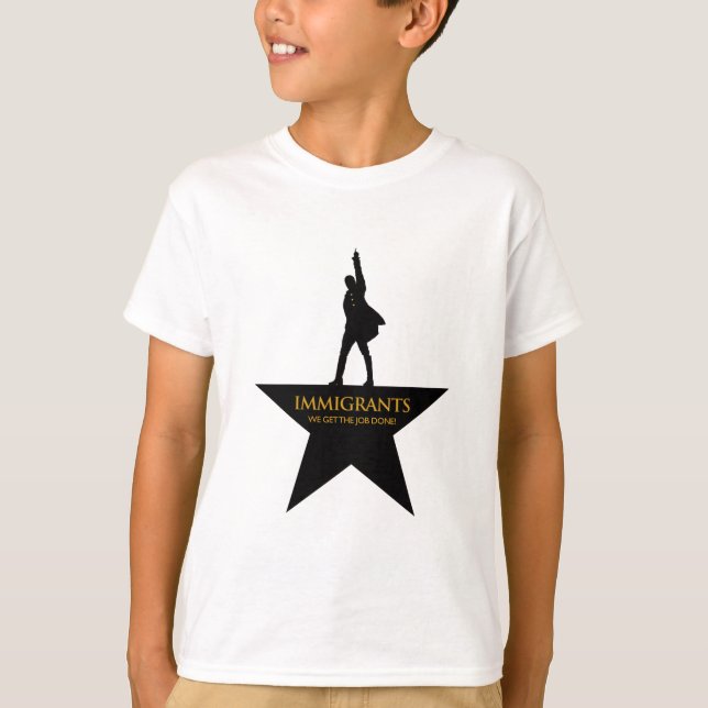 Immigrants Get Things Done! T-Shirt (Front)