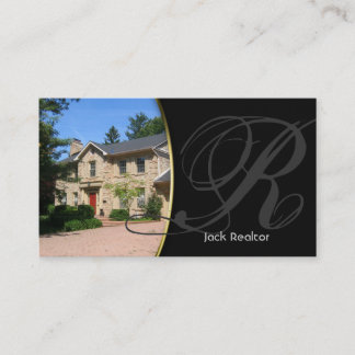 Immobilier Carte de visite Jolie Maison Driveway B