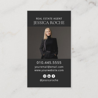 Immobilier Carte de visite moderne